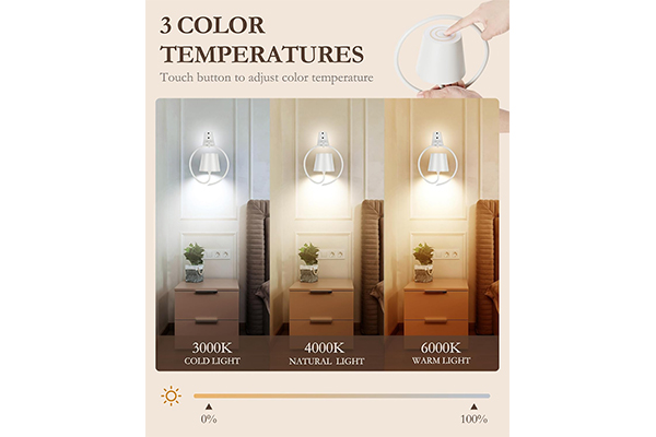 What is the service life and energy-saving performance of mood wall light white?